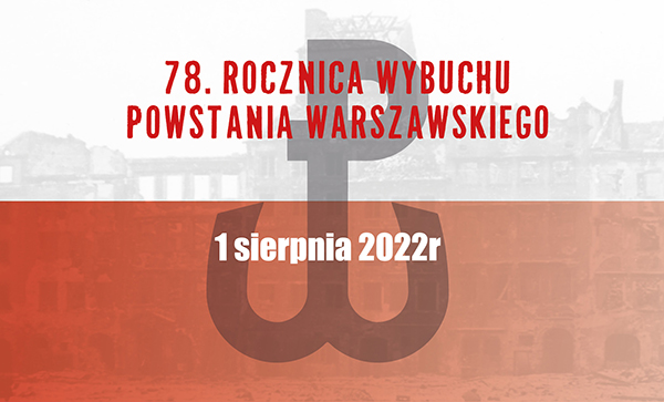 78 rocznica wybuchu Powstania Warszawskiego